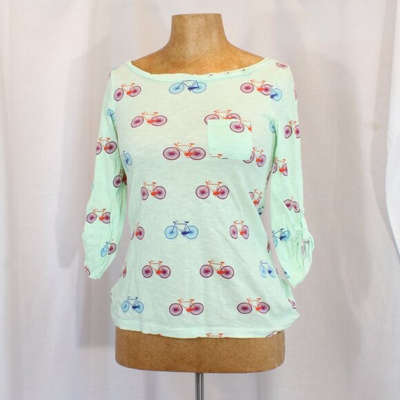 Postmark Bicycles Three-Quarter Lenght Sleeve Top - Picture 9 of 9